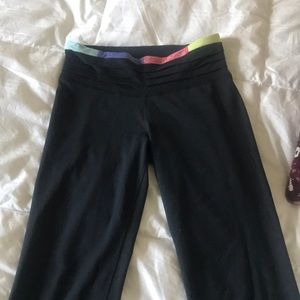 Flare bottomed workout pants